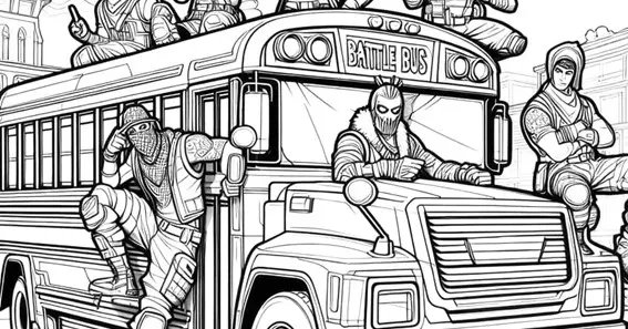 fortnite coloring pages